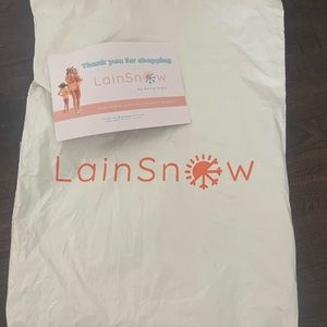Never worn lain snow swimsuit